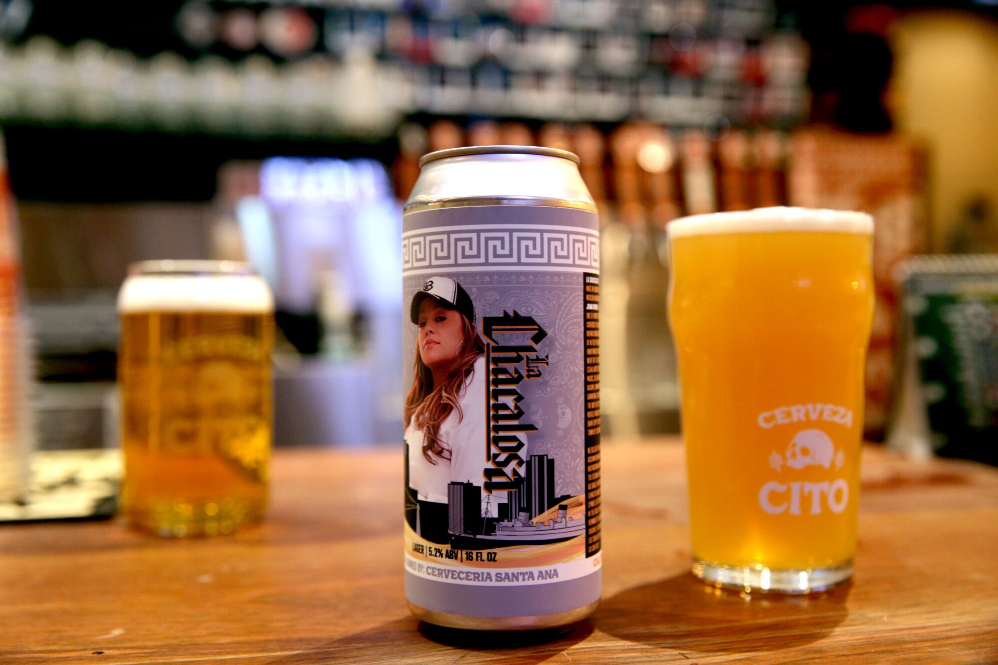 La Chacalosa lager beer, created in honor of late singer Jenni Rivera.