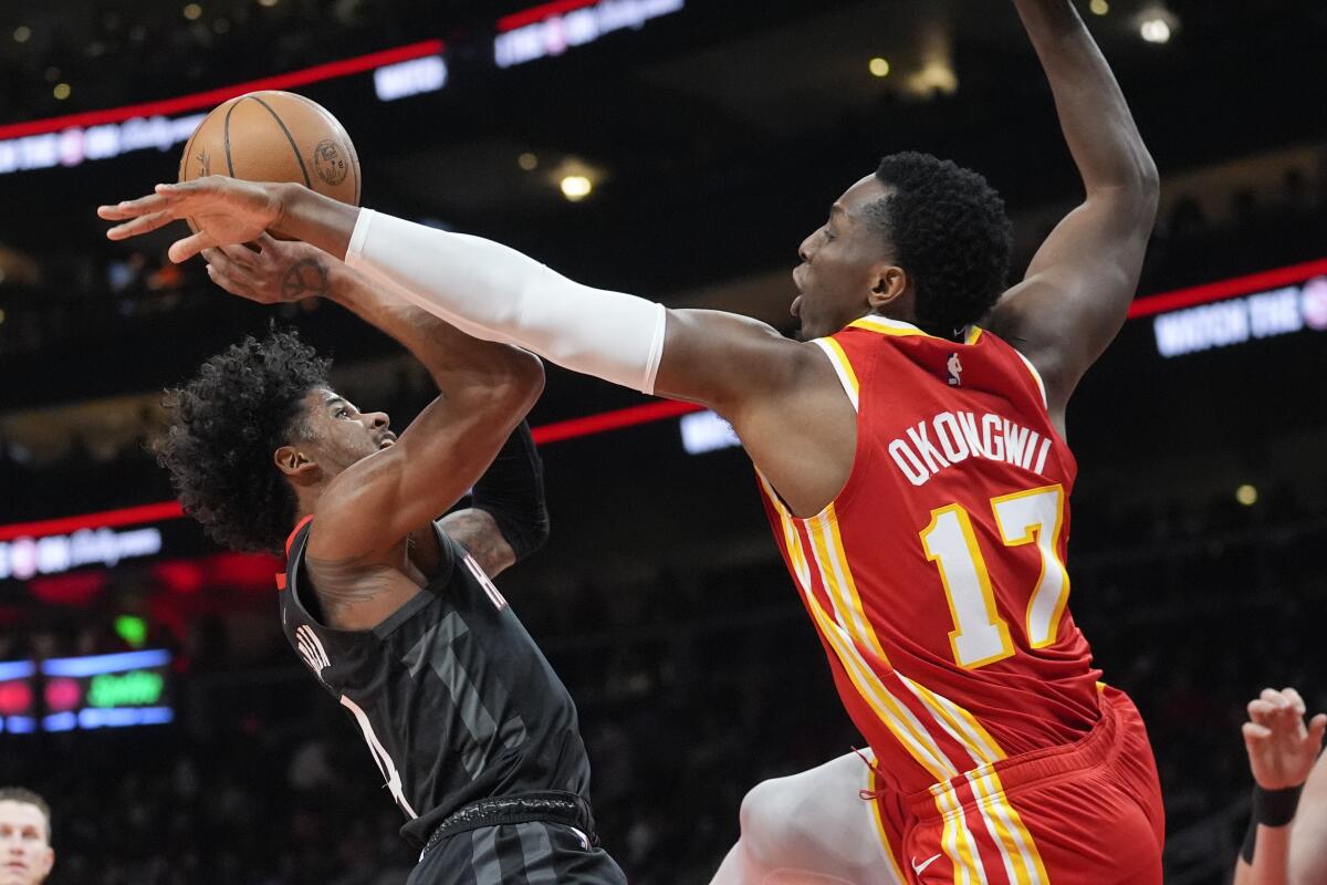 Hawks' front-line depth takes another hit with Okongwu out for
