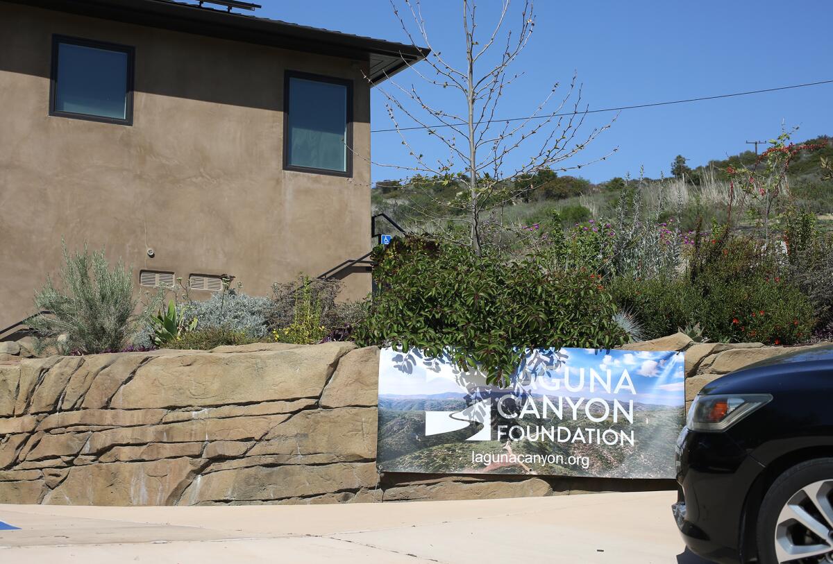 The Laguna Canyon Foundation headquarters in Laguna Canyon. 