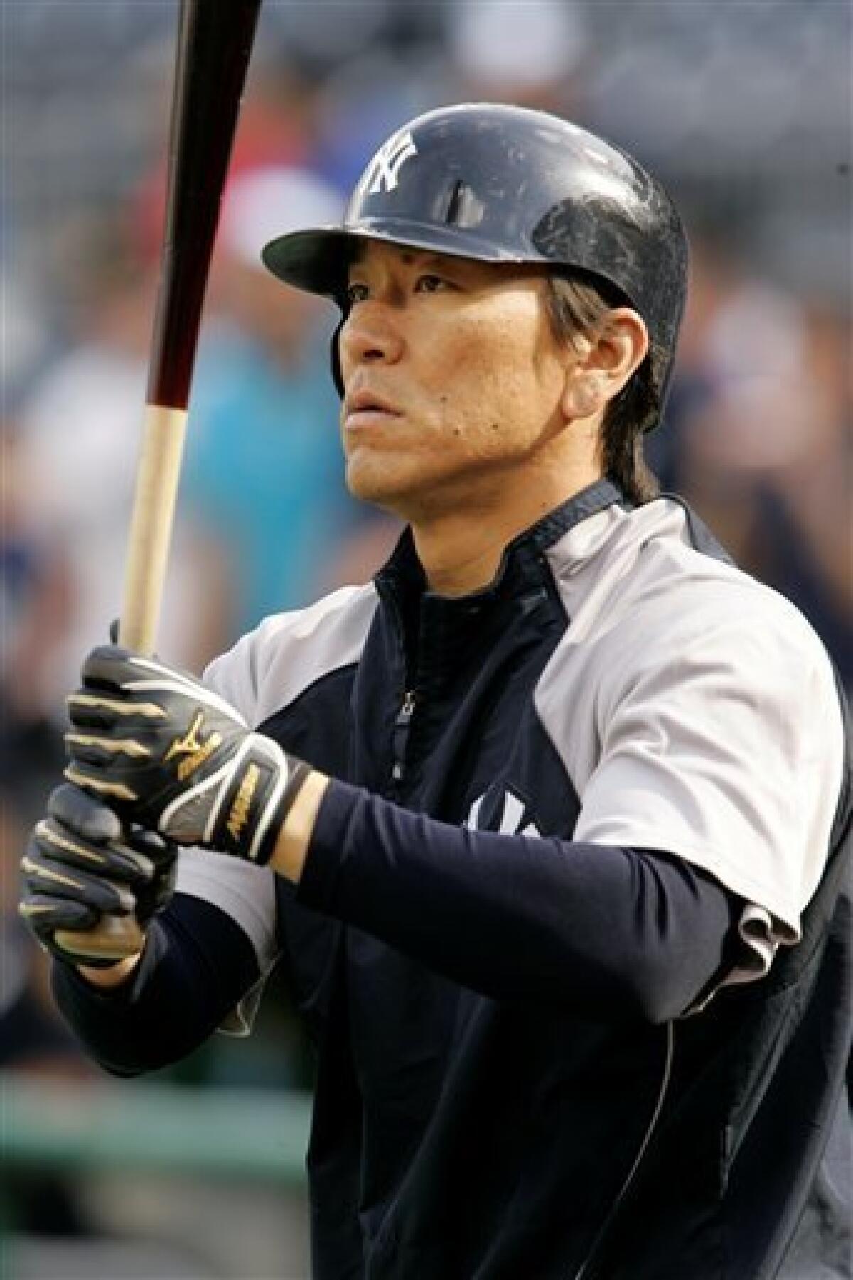 New York Yankees Player Hideki Matsui  New york yankees baseball, New york  yankees, Ny yankees
