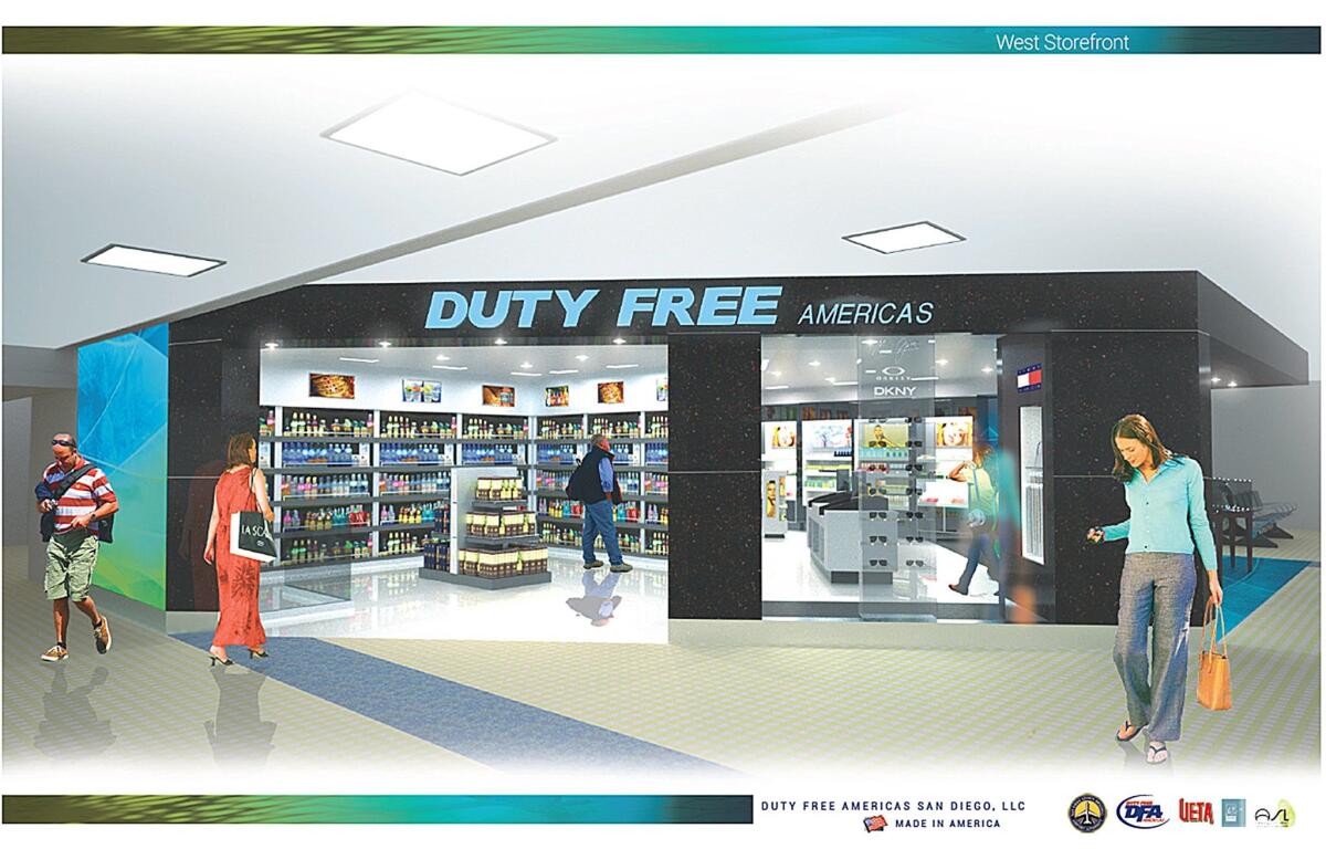 Duty-free store coming to San Diego airport - The San Diego Union