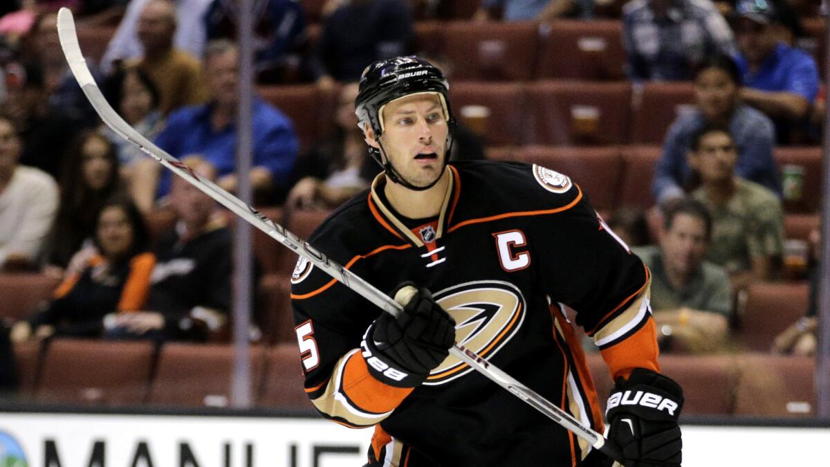Ducks captain Ryan Getzlaf has yet to score a point this season during an 0-2-1 start.