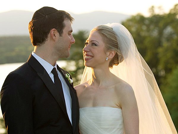 Chelsea and Marc Mezvinsky