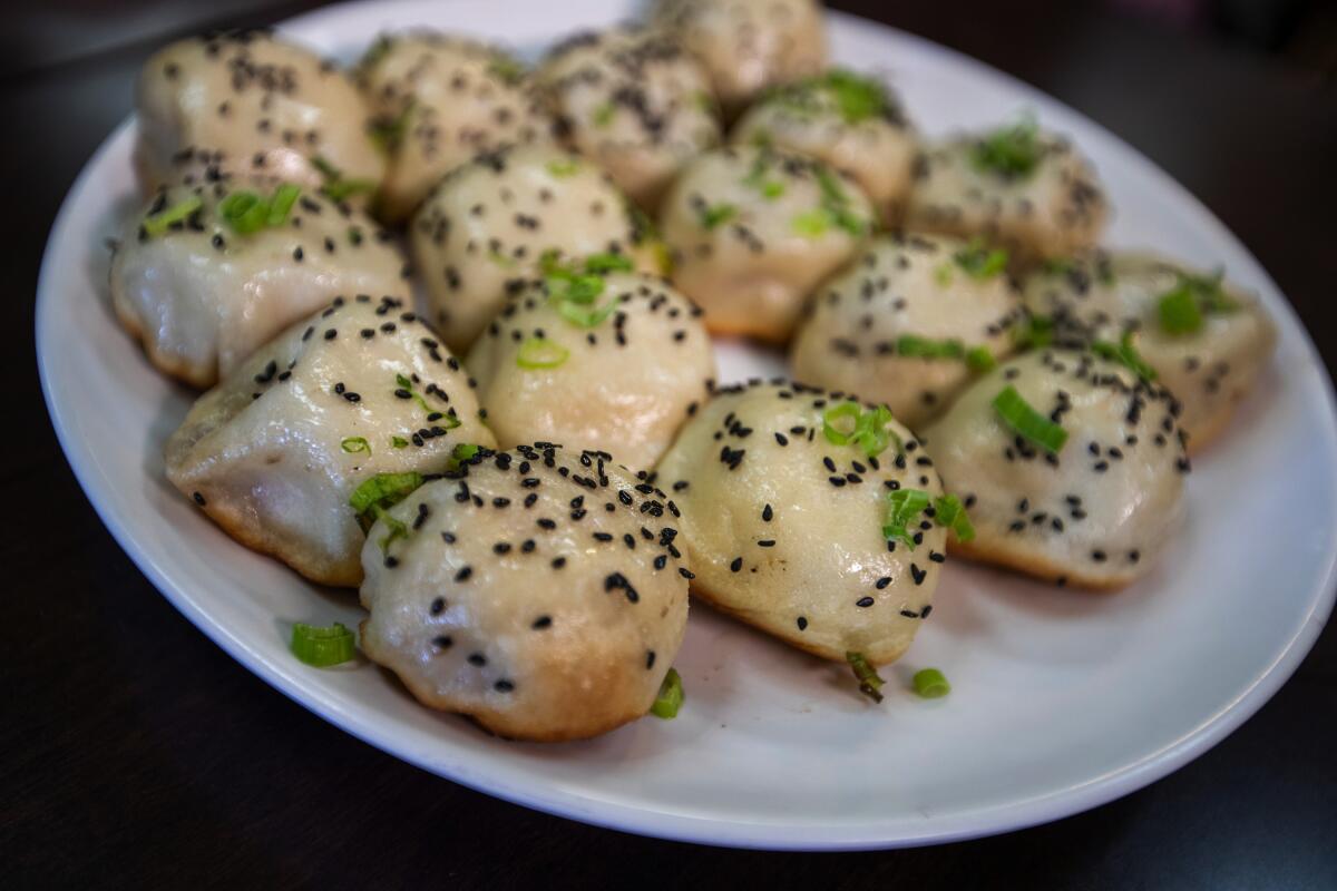 Kang Kang Food Court’s sheng jian bao.