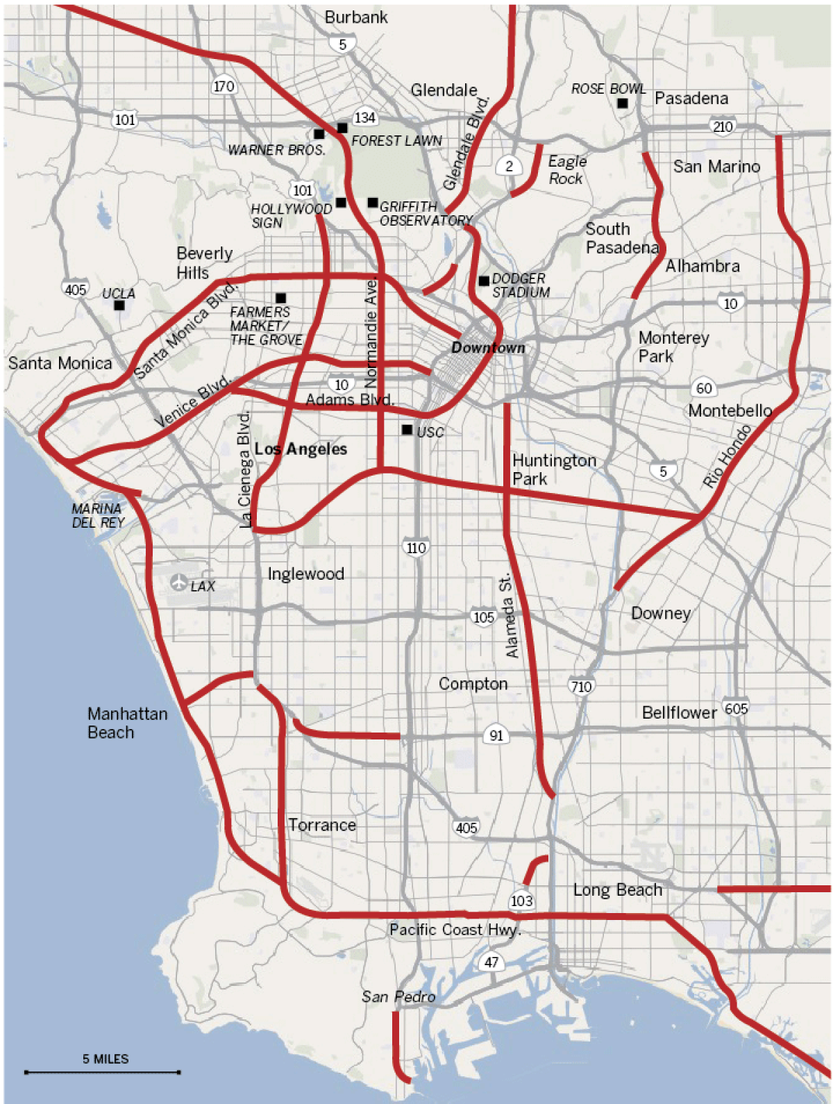 L.A.’s forgotten freeways - Los Angeles Times