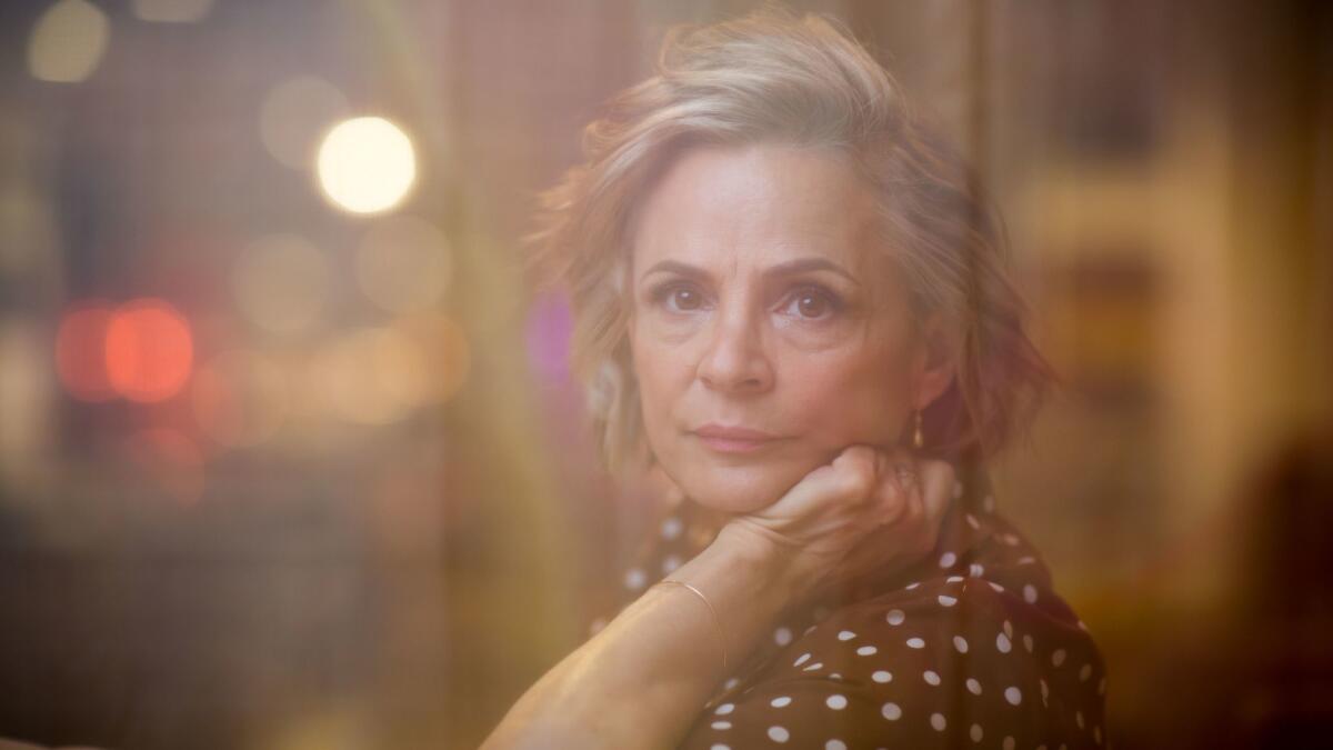 NEW YORK, NY -- MAY 02, 2018: Amy Sedaris, who has a new series on TruTV, poses for a portrait at ABC Carpet and Home on May 02, 2018 in New York City. (Michael Nagle for The Times)