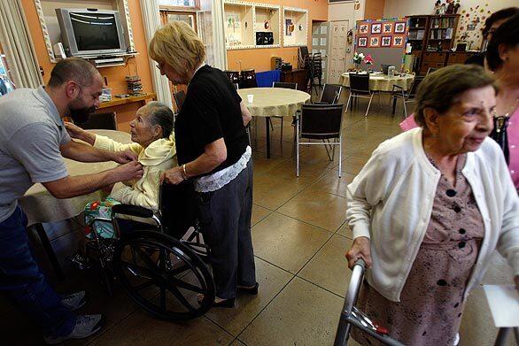 Adriana Trevino departs adult day care center