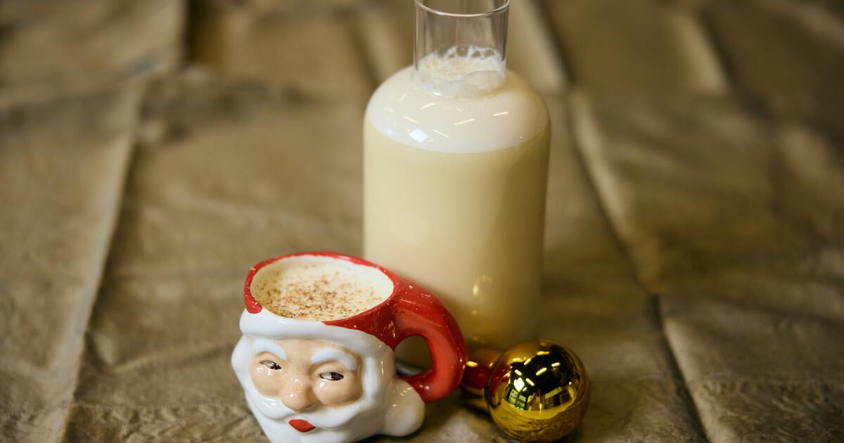Tod & Co. vintage eggnog recipe
