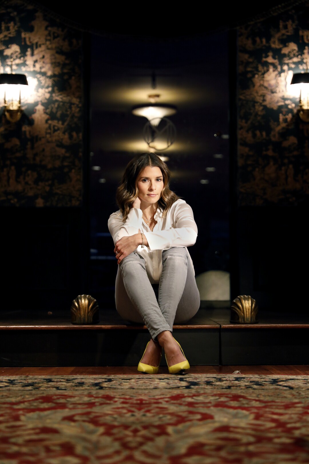 After moving to NASCAR, Patrick became the only woman to win the pole position for the Daytona 500, in 2013, and the only woman to lead laps in that race. She retired from racing in 2018. Photographed at The Nomad Hotel in New York City.