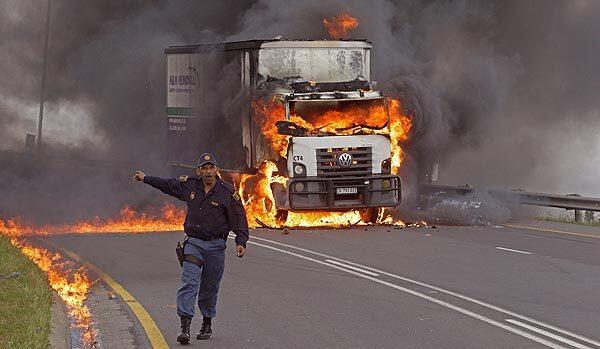 Trucker protest