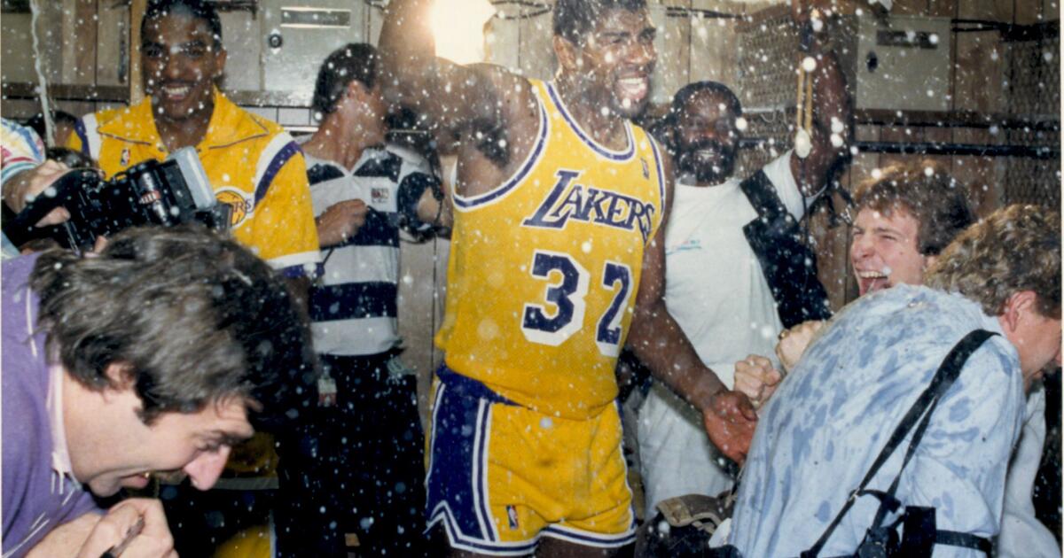75 greatest Lakers players: Magic, Kobe and Kareem top the list - Los  Angeles Times