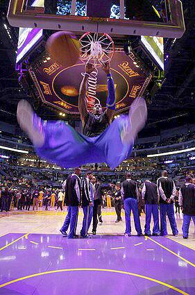 Dwight Howard pregame