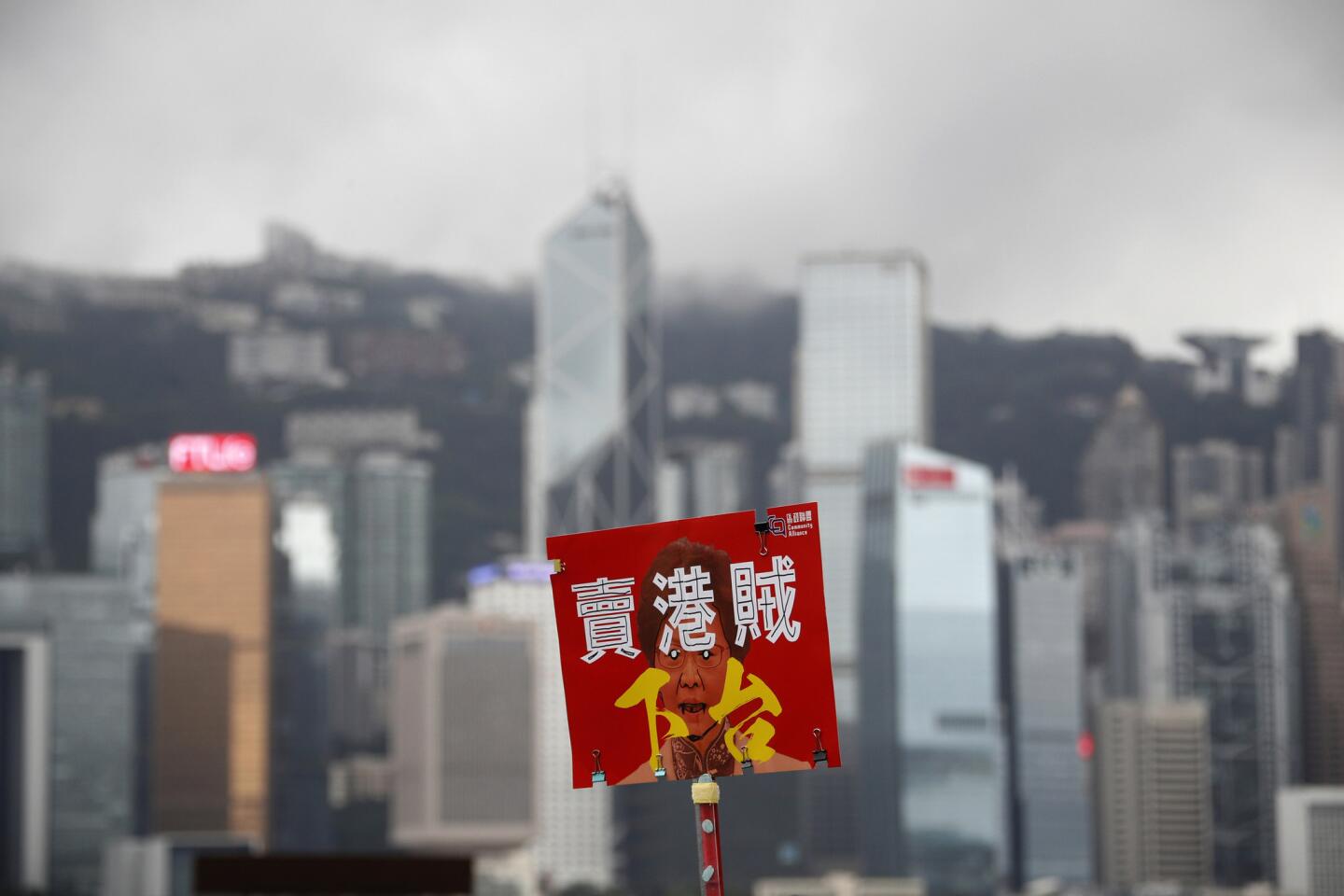 Hong Kong march