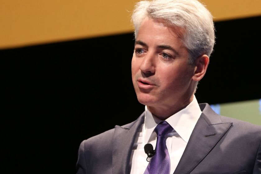 CNBC NEWS-- Pictured: Bill Ackman, Pershing Square Capital Management CEO and Portfolio Manager, at the 20th Annual Sohn Investment Conference in New York City on May 4, 2015 -- (Photo by: Adam Jeffery/CNBC/NBCU Photo Bank via Getty Images) ** OUTS - ELSENT, FPG, CM - OUTS * NM, PH, VA if sourced by CT, LA or MoD **