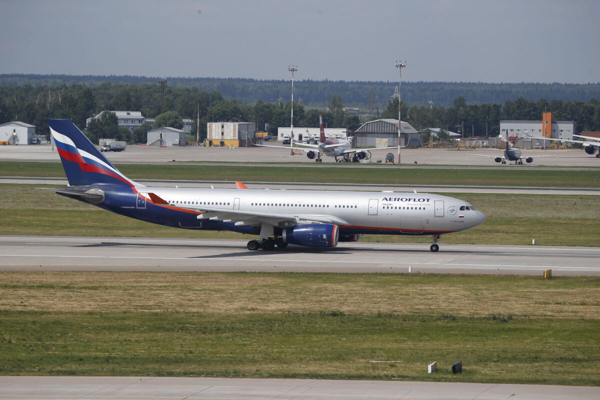 Delta suspends codesharing with Russia's Aeroflot airline - The San Diego  Union-Tribune
