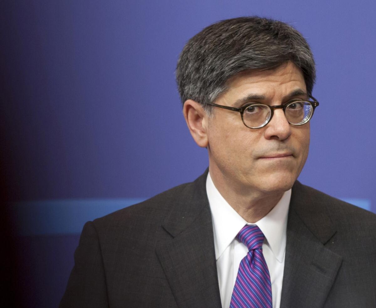 Treasury Secretary Jacob J. Lew, shown in Brussels in April, warned Tuesday that it would be "very dangerous" for Congress to wait until the last minute to raise the federal debt limit.