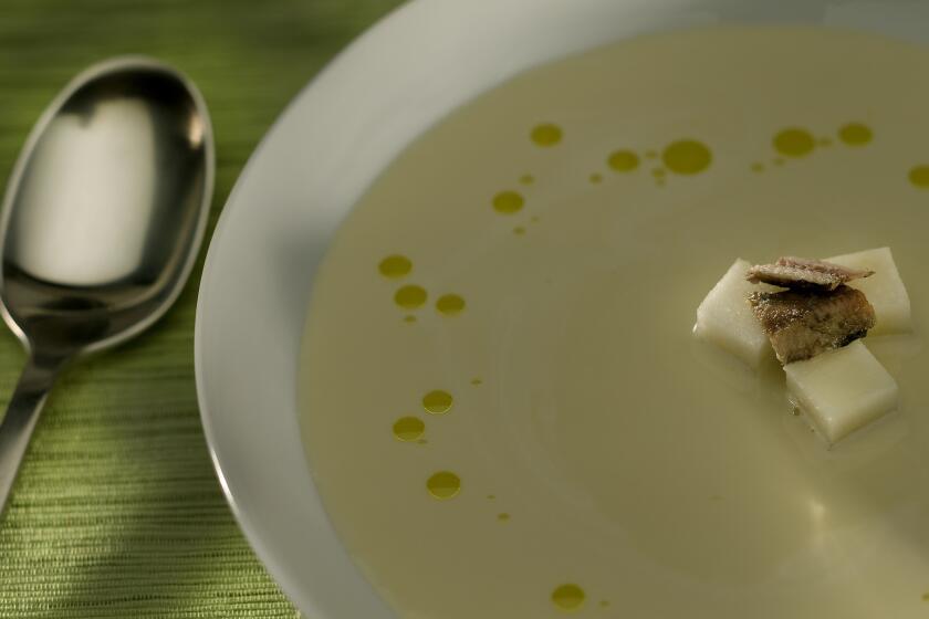 Ajo blanco soup