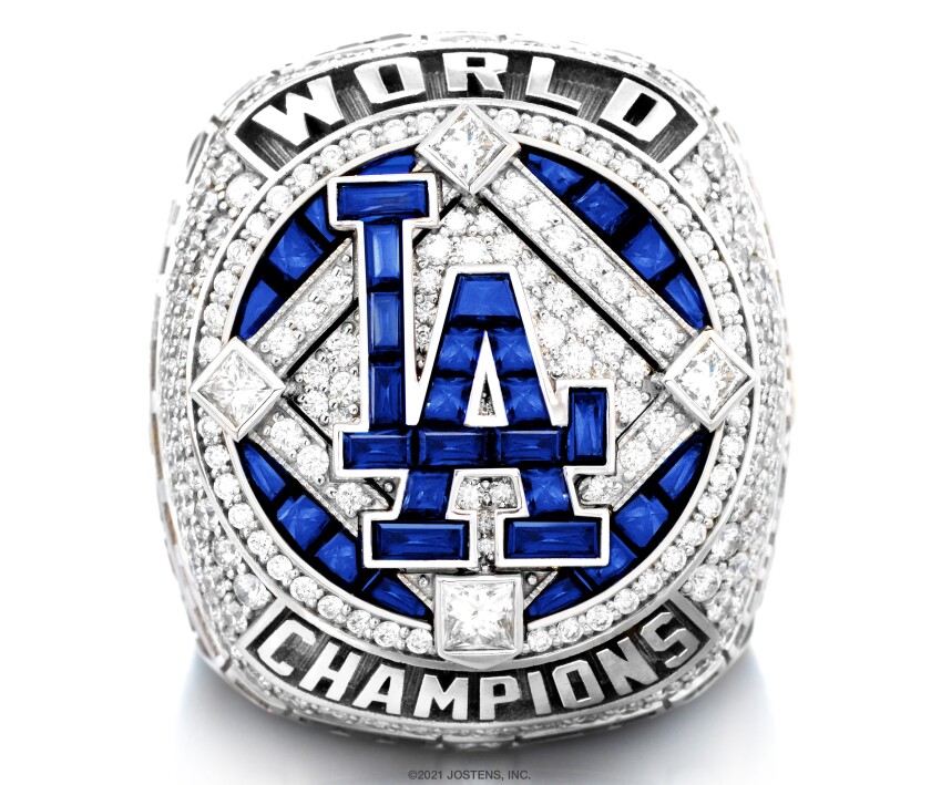 Pictures: Dodgers' World Series rings feature 232 diamonds - Los ...