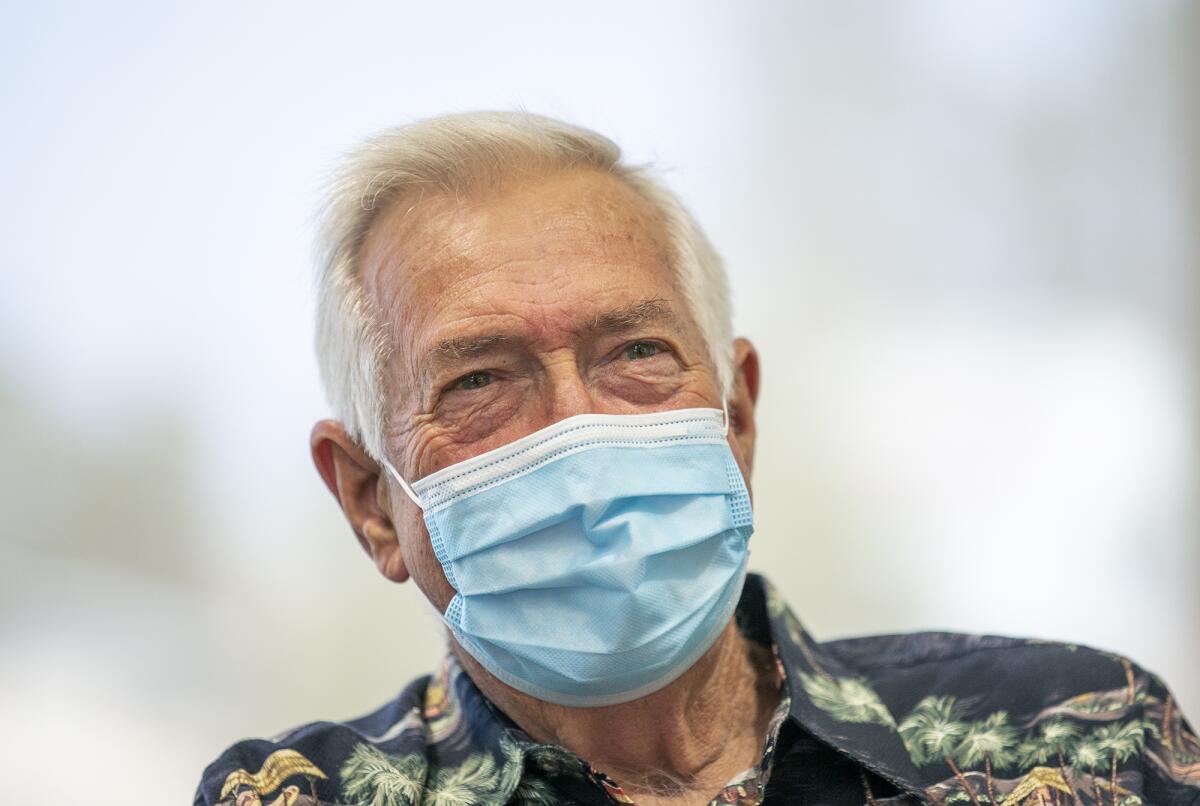 James Spears, 79, is a patient who has undergone incisionless treatment for tremors.