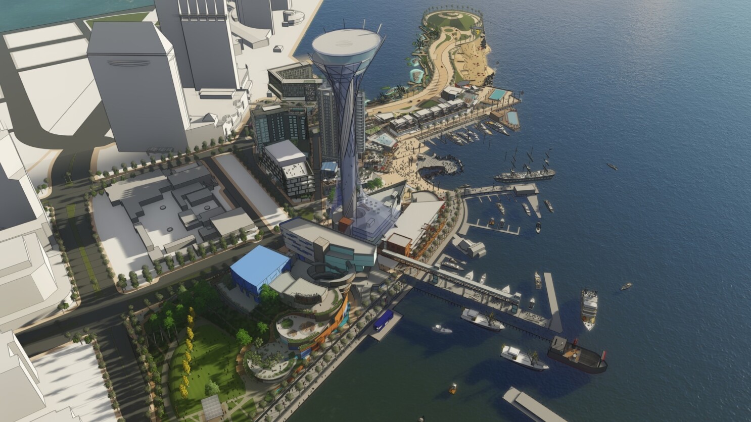 New plans for Seaport Village unveiled - The San Diego Union-Tribune