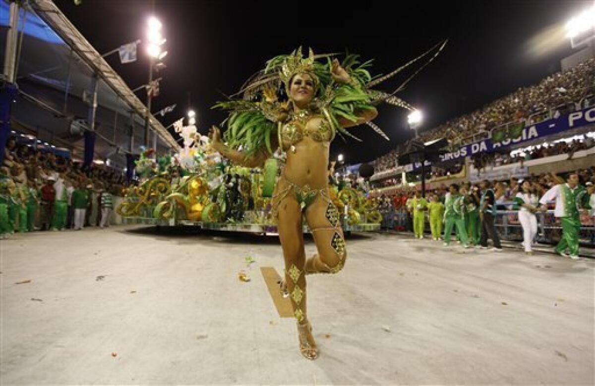 Spectacular Rio Carnival kicks off with bejewelled dancers in show-stopping  outfits – The Sun
