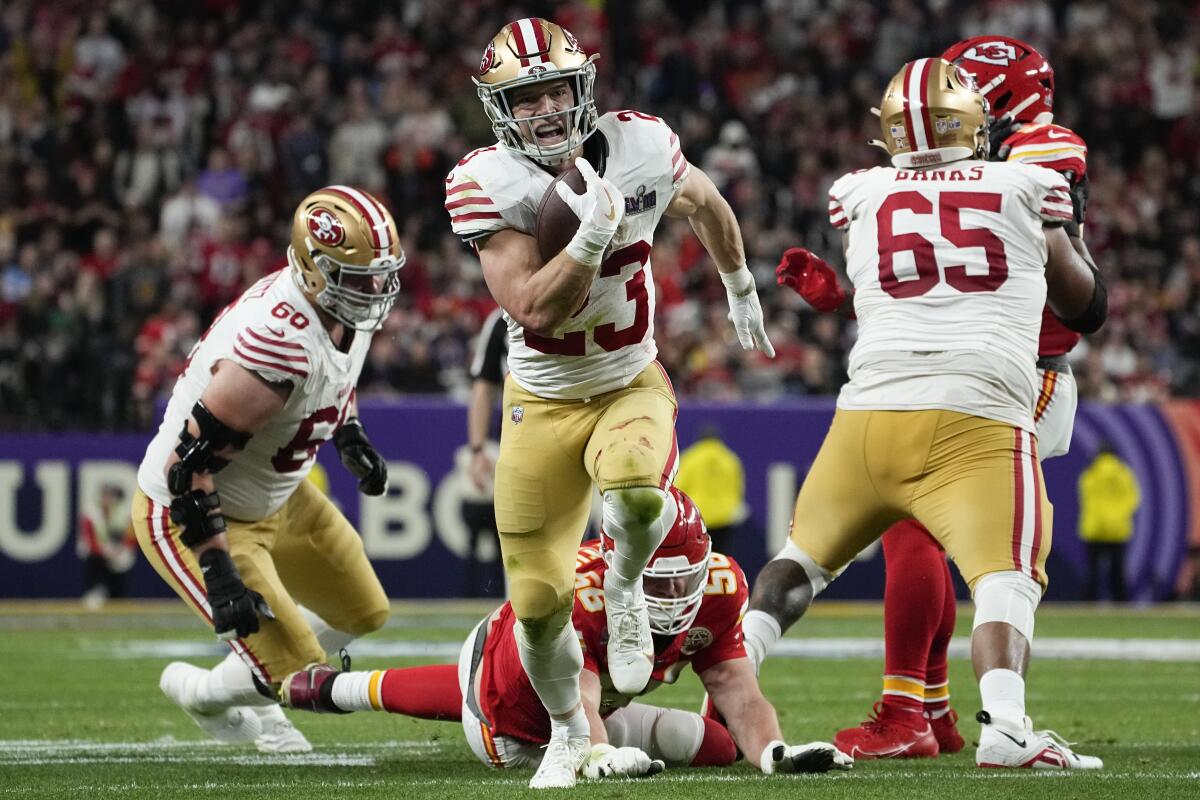 The 49ers get tricky to score the 1st touchdown of Super Bowl 58 The