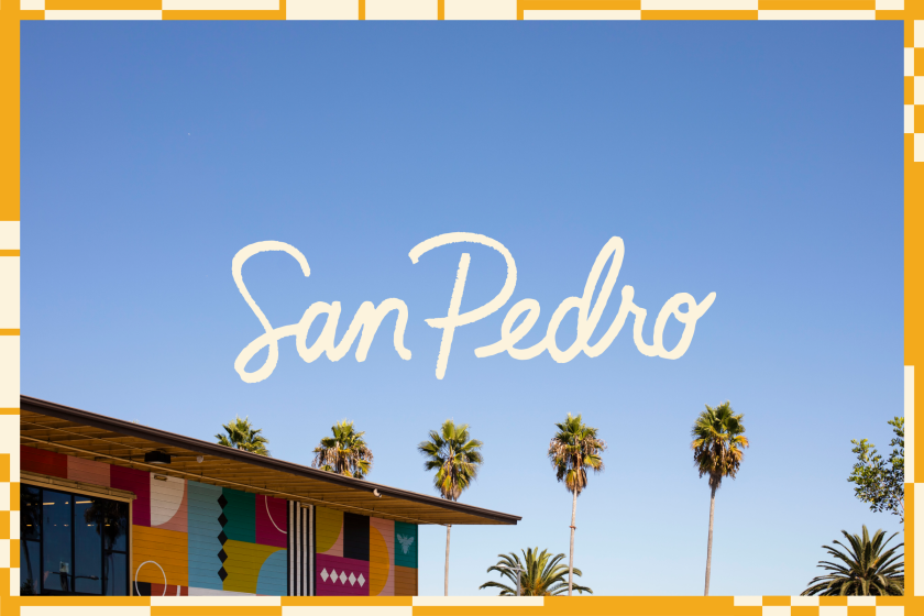 San Pedro title typography