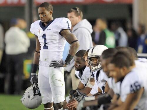 A.J. Wallace sideline