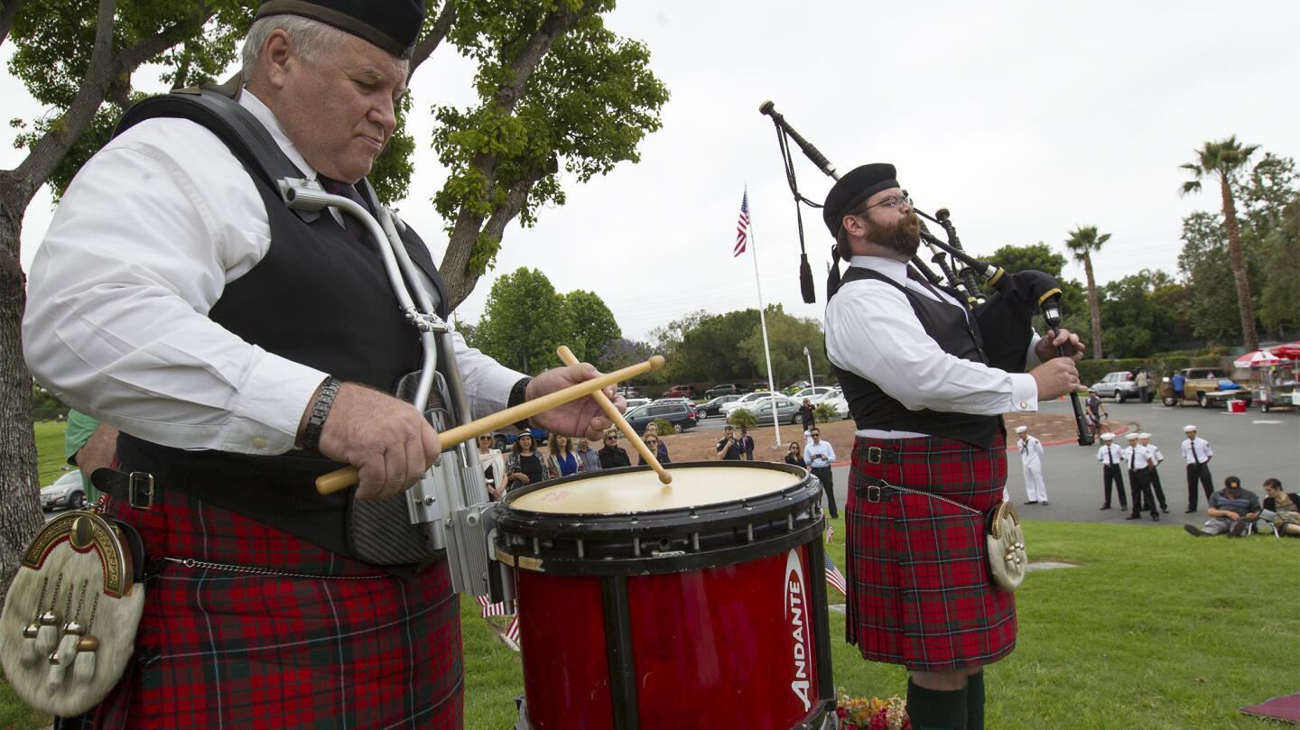 Photo Gallery: Memorial Day service at Pacific View Memorial Park and Mortuary