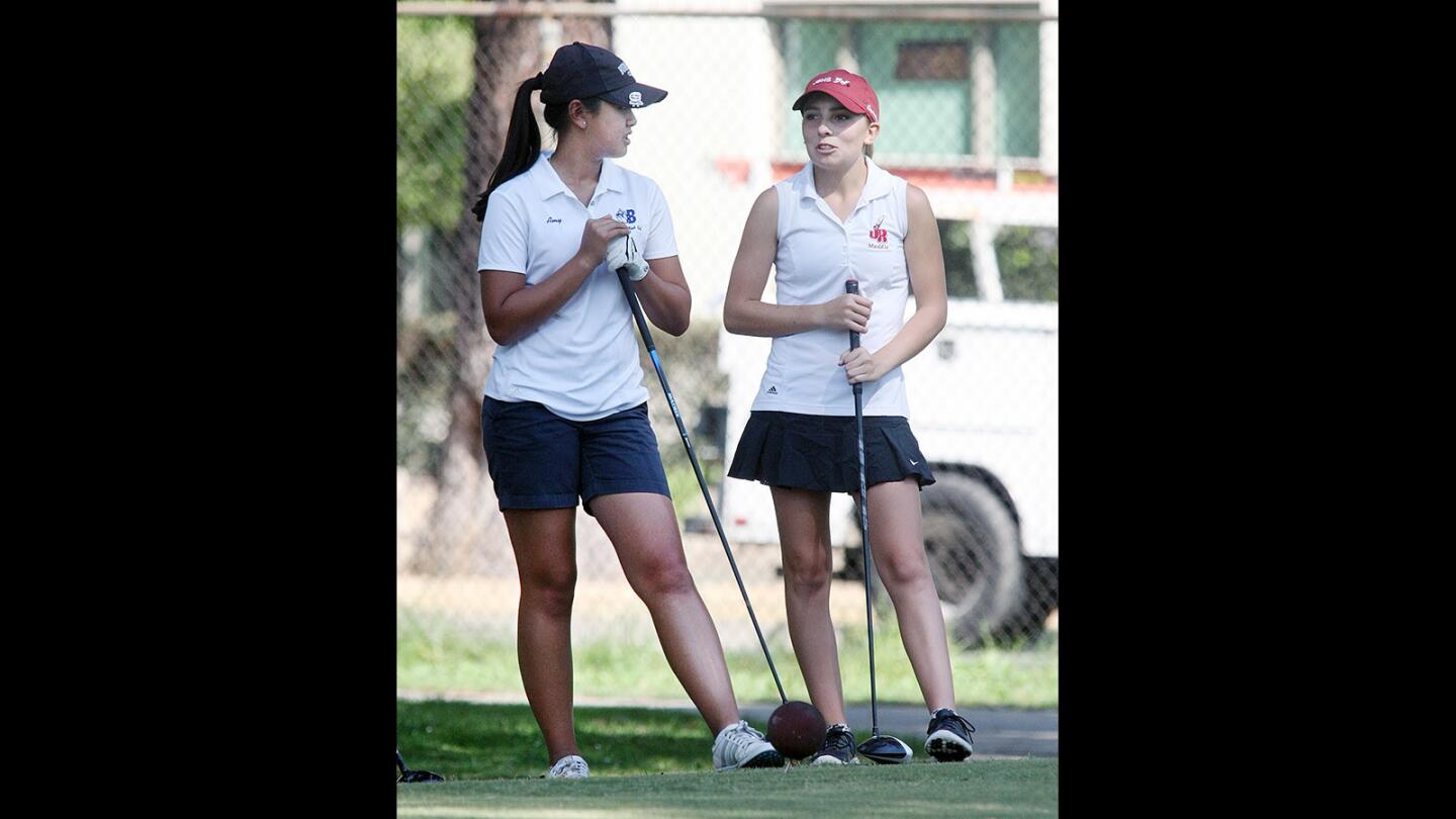 Photo Gallery: Pacific League girls' golf at Santa Anita Golf Course