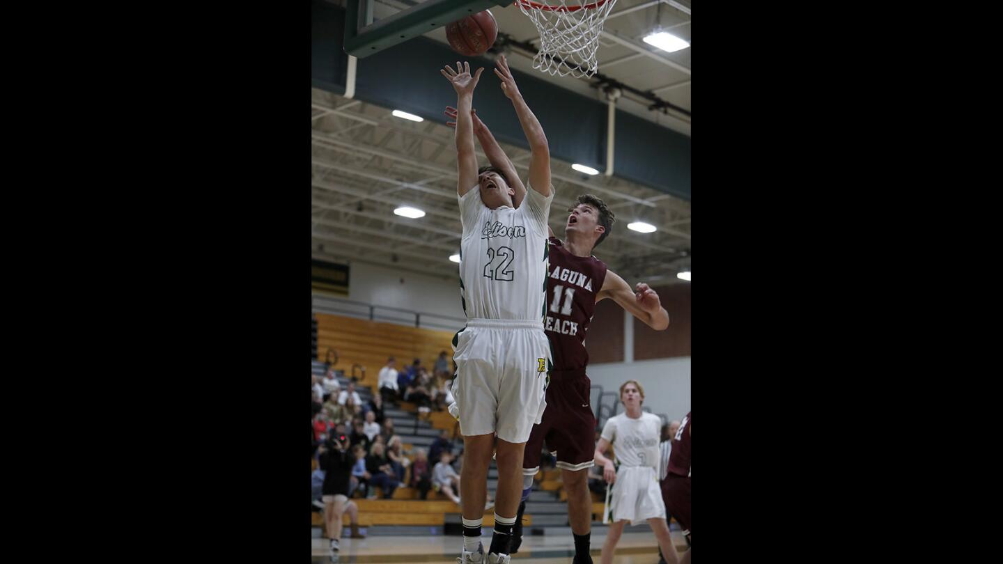 Photo Gallery: Laguna Beach vs. Edison in boys’ basketball