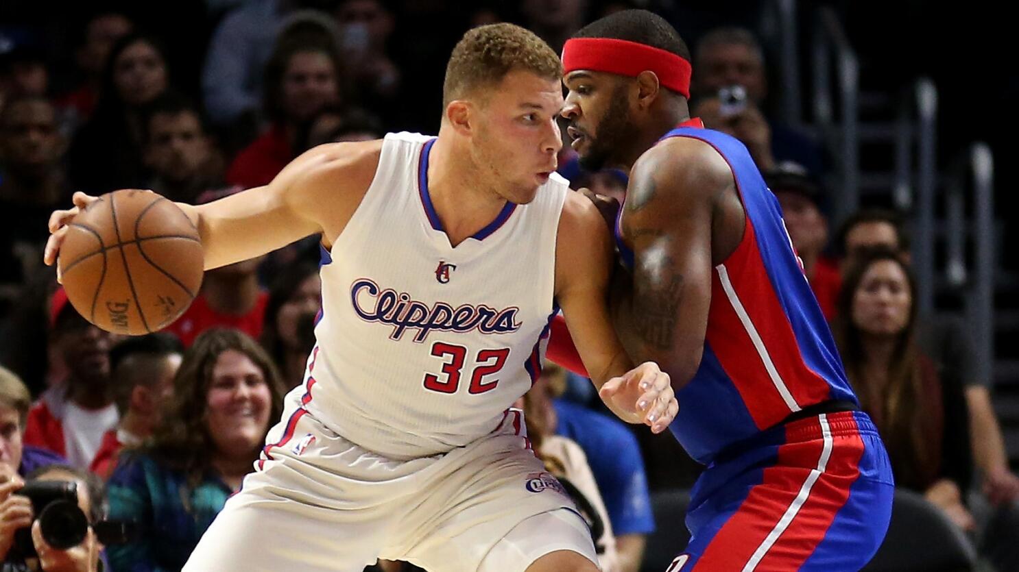 See Blake Griffin score his first points with the Pistons