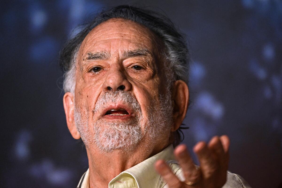 Cannes: Francis Ford Coppola on 'Megalopolis,' 'Godfather' update - Los Angeles Times