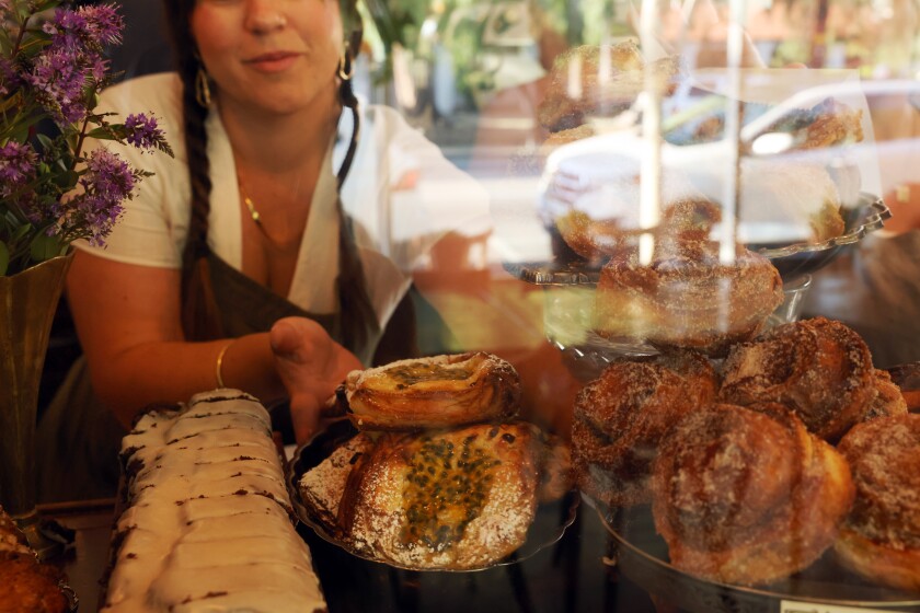 A selection of Kate's Bread items can be seen at The Dutches.