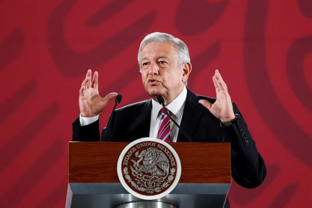 Andrés Manuel Lopez Obrador propuso un plan mundial de fraternidad.