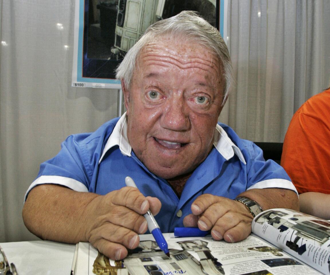 Kenny Baker at Star Wars Celebration IV