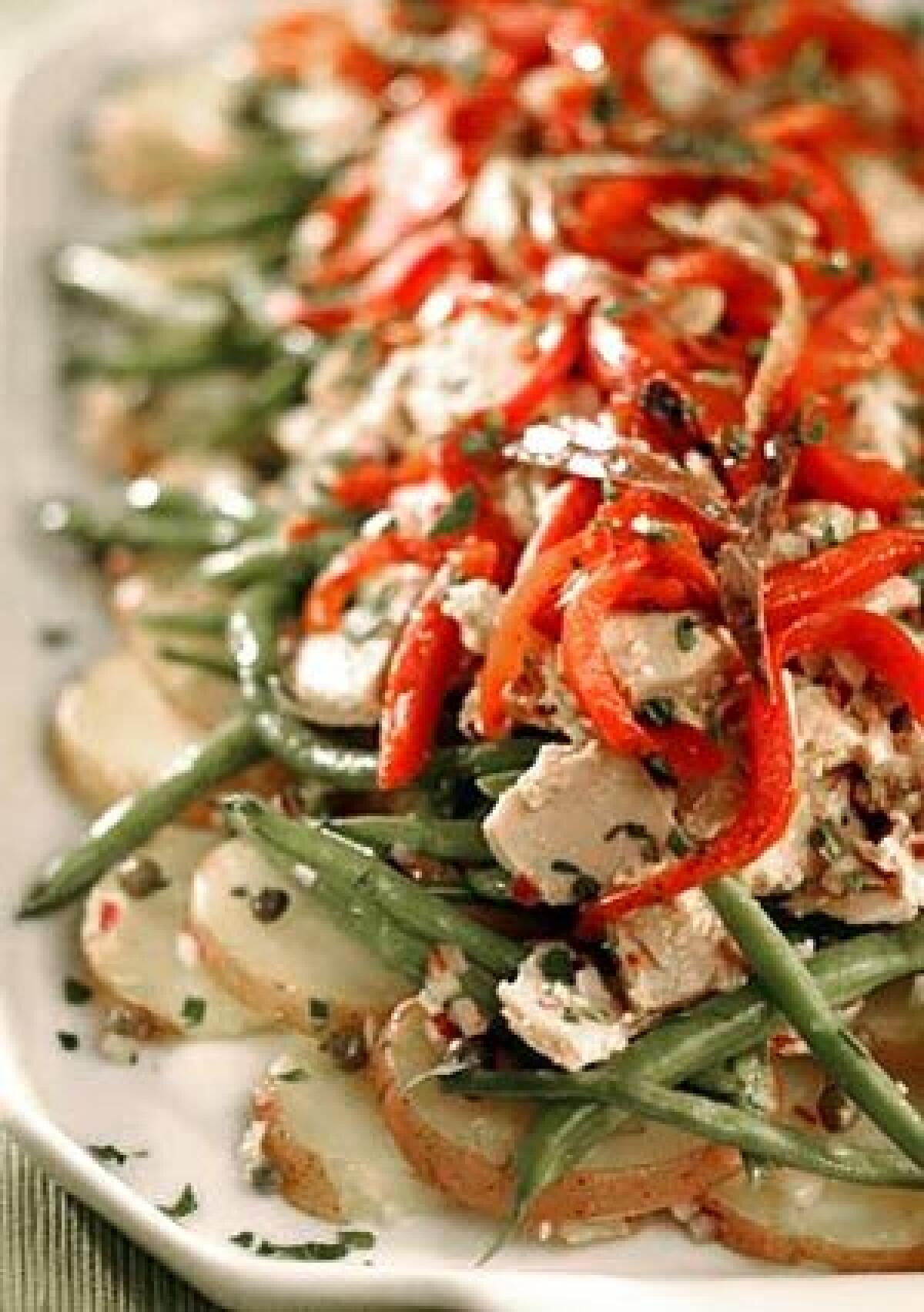 SALAD: Conserved tuna, potatoes and green beans is a southern France favorite. RECIPE: Tuna, potato and green bean salad