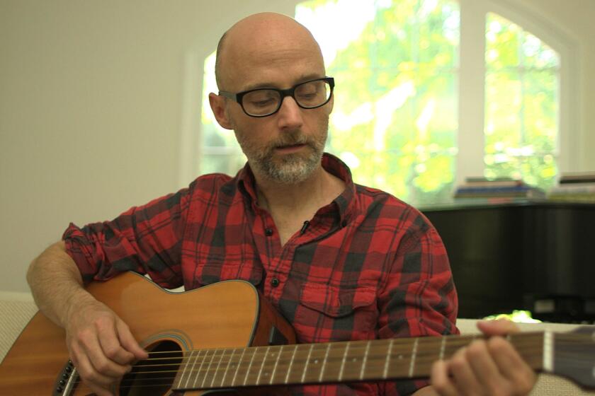 Musician Richard Melville Hall, a.k.a. Moby, in the documentary "Moby Doc."