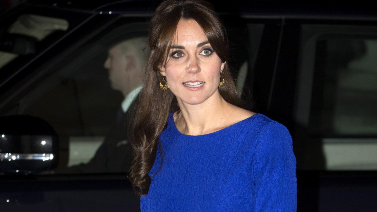 Catherine, Duchess of Cambridge, attends the Fostering Network's Fostering Excellence Awards in London on Nov. 17.
