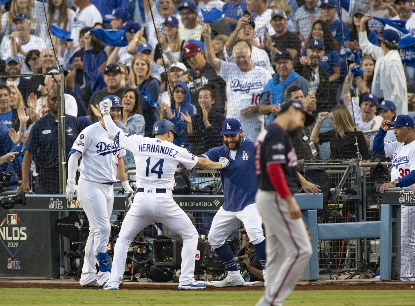 Dodgers' playoff nightmare continues with loss to Nationals Los