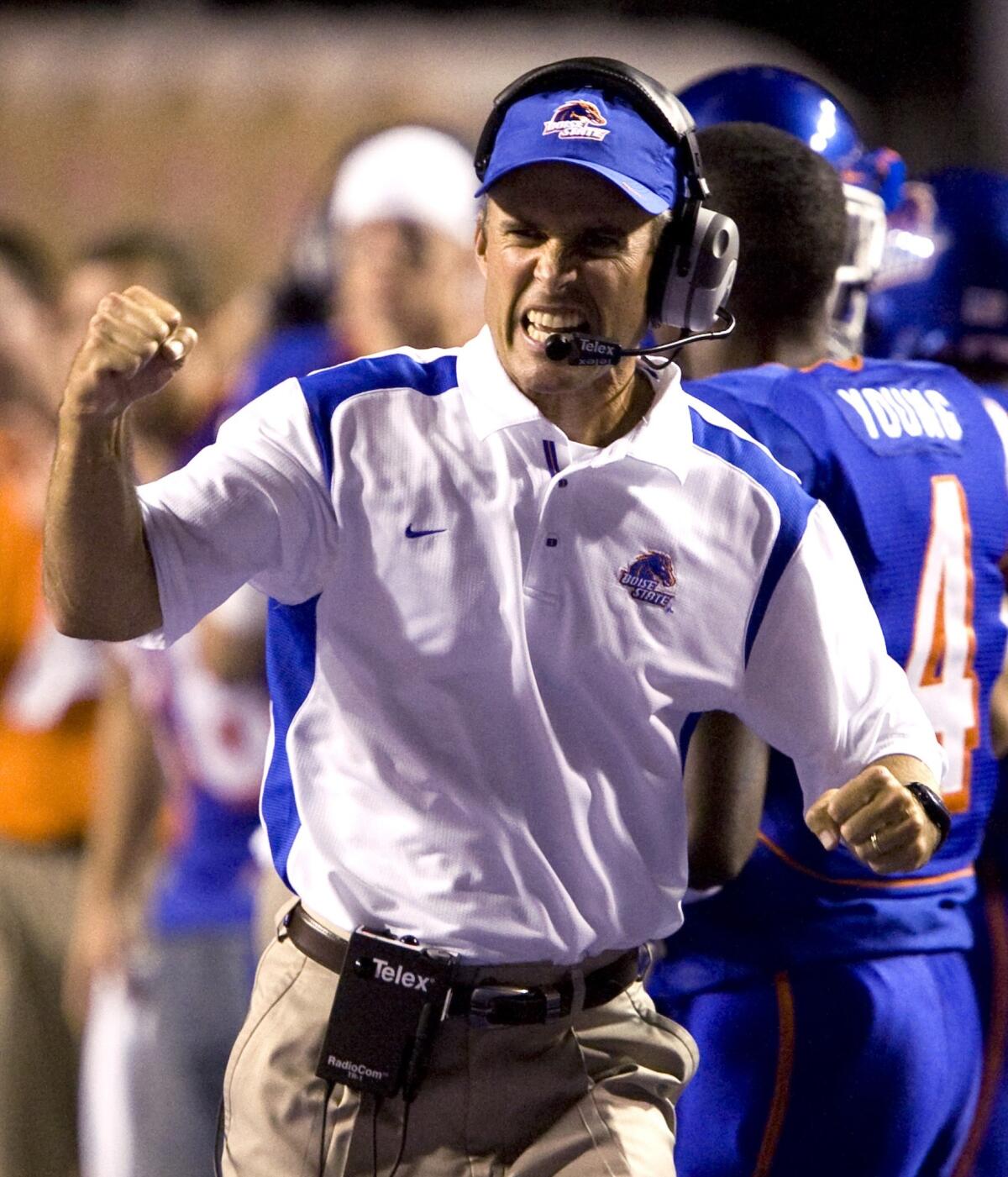 Chris Petersen takes over Washington's football program after tallying a 92-12 record in eight seasons at Boise State.