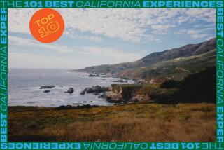 Aerial photograph of Big Sur with text overlay reading The 101 Best California Experiences TOP 10