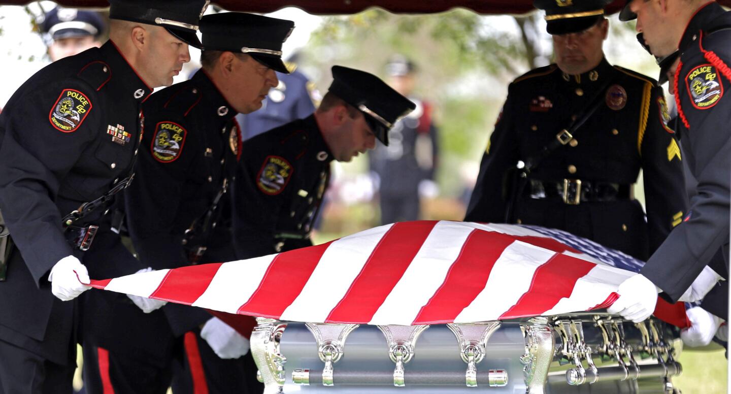 Memorial for slain Texas prosecutor