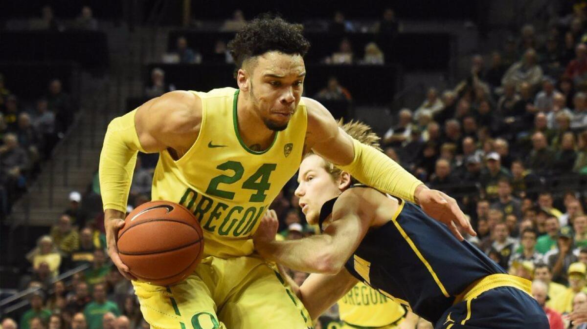 Forward Dillon Brooks will try to lead the third-seeded Ducks to a deep run in the NCAA tournament.