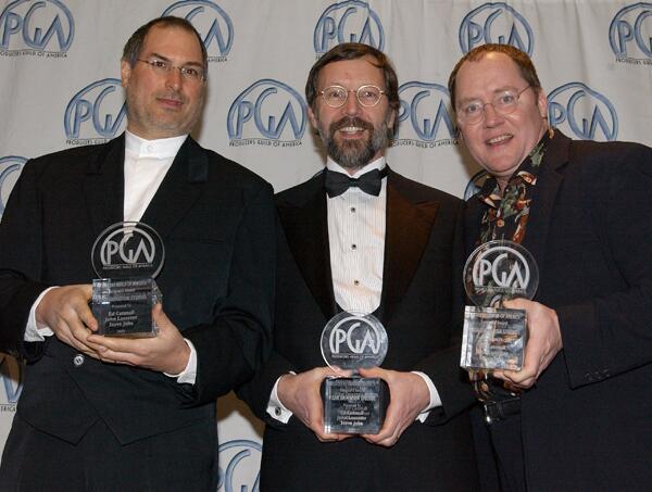 Steve Jobs, Ed Catmull & John Lasseter