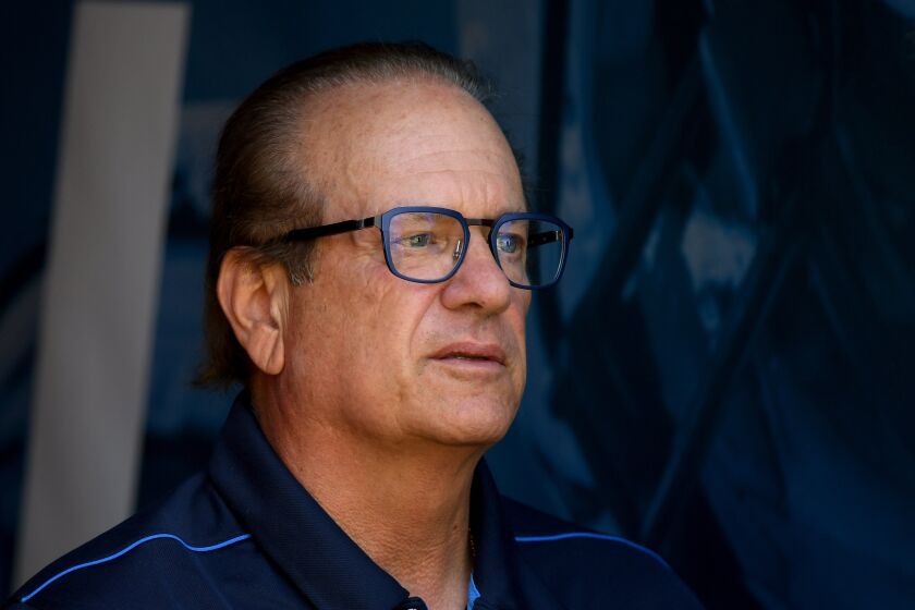 Los Angeles Chargers owner Dean Spanos before a