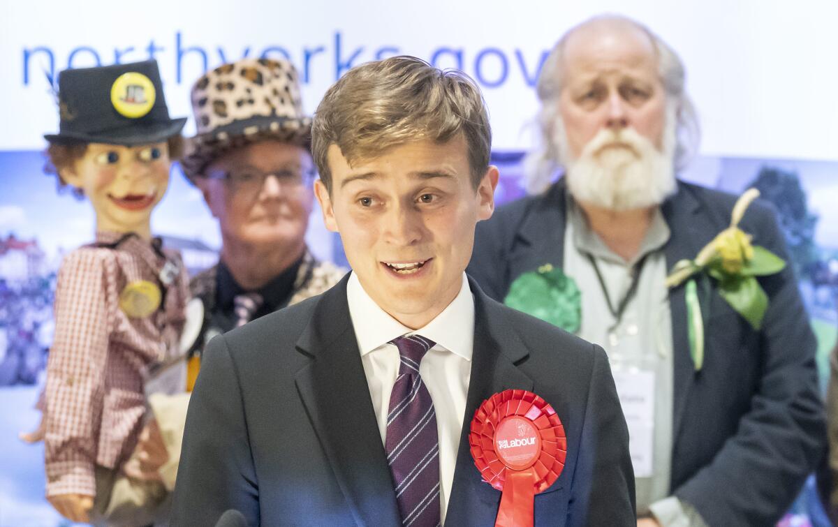 Keir Mather, newly elected member of the British Parliament