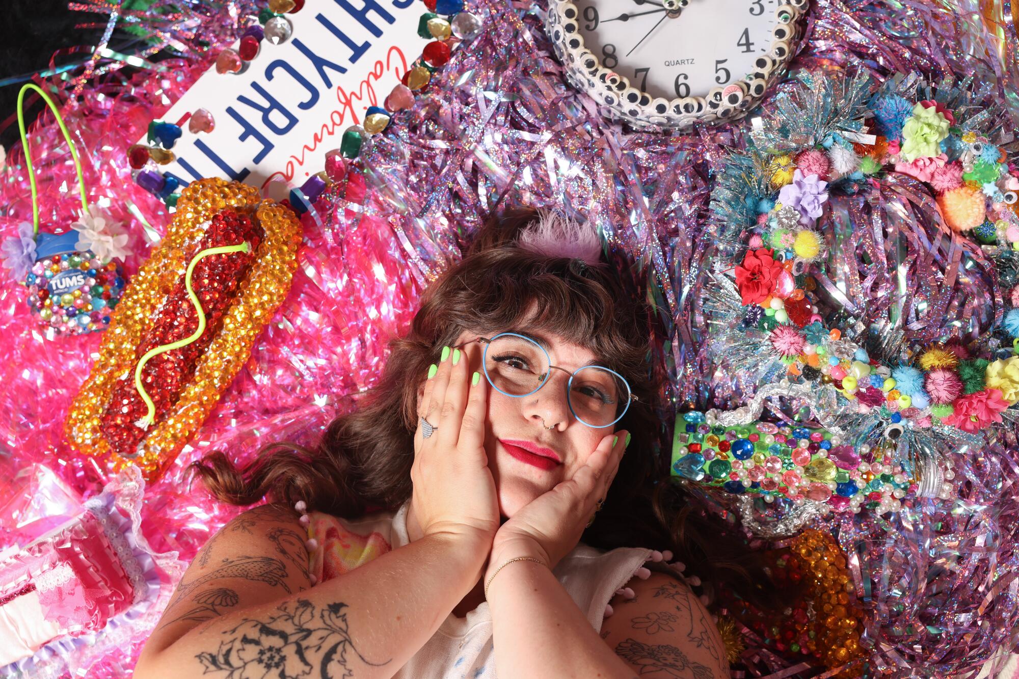 In Sam Reece's TikTok craft club, imperfection is the point - Los ...