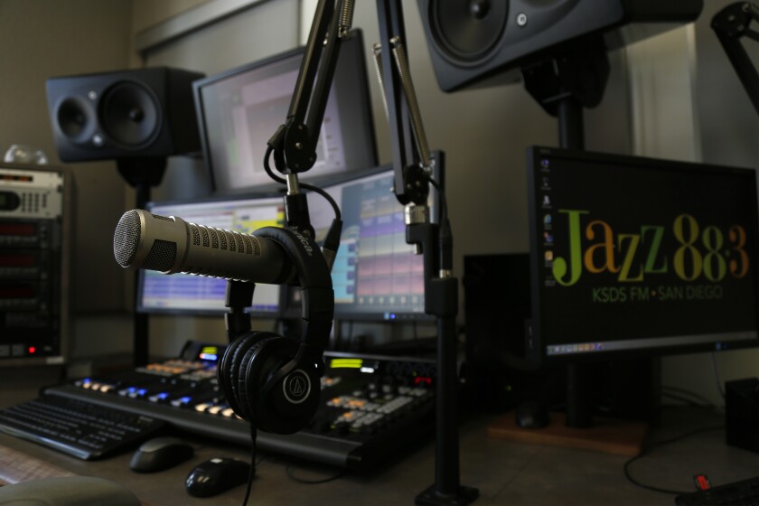 San Diego radio station KSDS Jazz 88 plays on, despite coronavirus