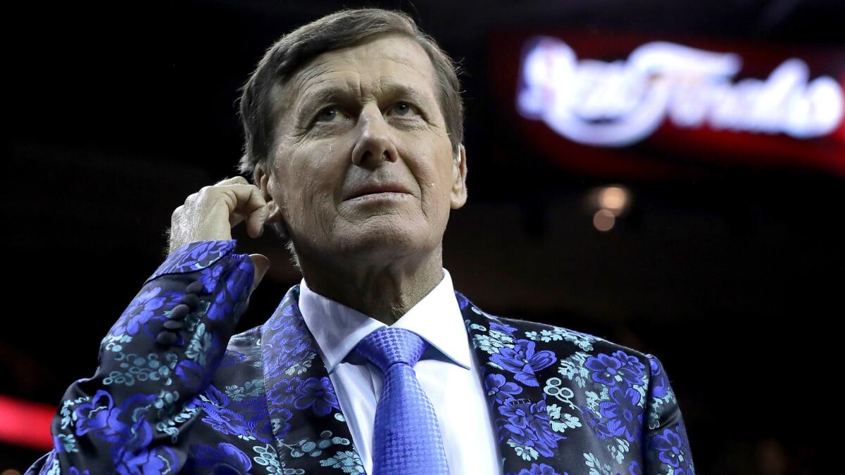 Craig Sager worked his first NBA Finals game in June.